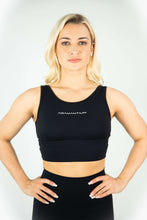 Load image into Gallery viewer, SECOND SKIN SPORTS BRA BLACK